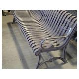 Metal Park Bench