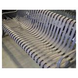Metal Park Bench