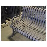 Metal Park Bench
