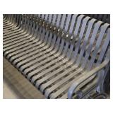 Metal Park Bench