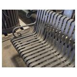 Metal Park Bench