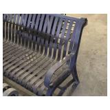 Metal Park Bench