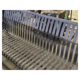 Metal Park Bench