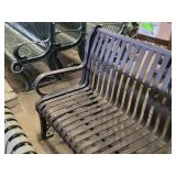 Metal Park Bench