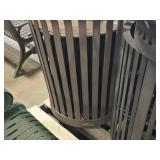 Lot of (3) Commercial Trash Can Receptacle