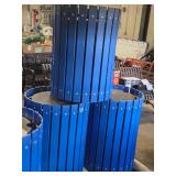 Lot of (3) Commercial Recycling Receptacle (round)