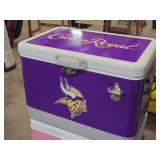Chest Cooler / Crown Royal / Minnesota Vikings logo