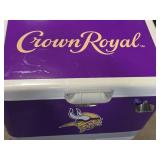 Chest Cooler / Crown Royal / Minnesota Vikings logo