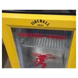 Household Display Cooler / Fireball logo