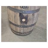 53-Gallon White Oak Barrel / Elihaj Craig Bourbon logo