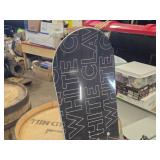 Snowboard / White Claw logo / (in original packaging)