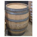 Wooden Wine Aging Barrel / Kendall Jackson logo