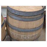 Wooden Wine Aging Barrel / Kendall Jackson logo