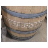 Wooden Wine Aging Barrel / Kendall Jackson logo