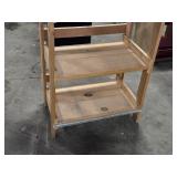 Wood Retail Display Rack