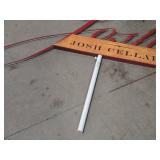 Display Sign / Josh Cellars logo