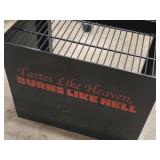 Metal Retail Display Rack / Fireball logo