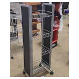 Metal Rolling Display Rack / E & J Gallo Winery logo