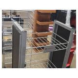 Metal Rolling Display Rack / E & J Gallo Winery logo