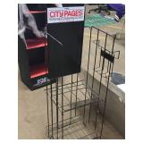 Metal Newpaper / Magazine Rack / City Pages logo