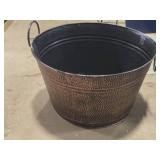 Lot of (2) Metal Drink Buckets