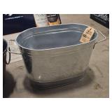 Lot of (2) Metal Drink Buckets