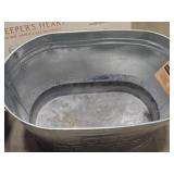 Lot of (2) Metal Drink Buckets