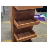 Wood Retail Display Rack / Jefferson