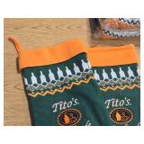 Lot of (2) Christmas Stockings / Tito