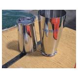 Metal Shaker Cup / Milagro Select Barrel Reserve logo
