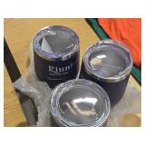 Lot of (3) Travel Cup / Riunite logo / 12-oz