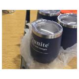 Lot of (3) Travel Cup / Riunite logo / 12-oz