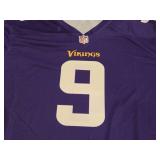 Jersey by NFL On Field Apparel / #9 JJ McCarthy Minnesota Vikings logo / Size Adult XL