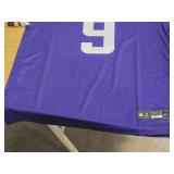 Jersey by NFL On Field Apparel / #9 JJ McCarthy Minnesota Vikings logo / Size Adult XL