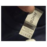 Gildan® Heavy Cotton T-Shirt / Blue Chair Bay Premium Run logo / Size Adult Large