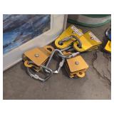 Lot of (4) DBI Sala Rollgliss Rescue Mate Double Sheave Rigging Pulley with Locking Caribiner