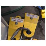 Lot of (4) DBI Sala Rollgliss Rescue Mate Double Sheave Rigging Pulley with Locking Caribiner