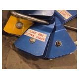 Lot of (6) DBI Sala Rollgliss Rescue Mate Single Sheave Rigging Pulley with Locking Caribiner