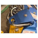 Lot of (6) DBI Sala Rollgliss Rescue Mate Single Sheave Rigging Pulley with Locking Caribiner