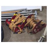 Lot of (2) Rescue Hooks with Rope