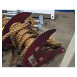 Lot of (2) Rescue Hooks with Rope
