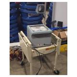 Vintage Overhead Projector with Metal Rolling Cart