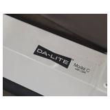 Da-Lite Model C Pull-Down Projector Screen 8