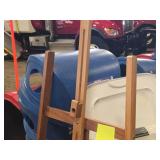Lot of (2) Wood Easels