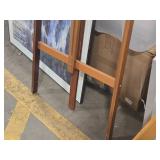 Lot of (2) Wood Easels