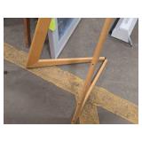 Lot of (2) Wood Easels