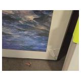 Lot of (2) Framed Wall Art by Michael Shofield - Spring Creek, Gregory