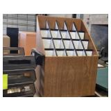 Office Supplies - Plastic Organizer, Monitor Stands, Paper Cutter, Portable Slotted Organizer