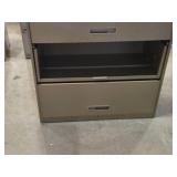 Metal 4-drawer Filing Cabinet (x2) + Metal 2-drawer Filing Cabinet (x1)