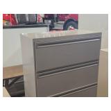 Metal 4-drawer Filing Cabinet (x2) + Metal 2-drawer Filing Cabinet (x1)